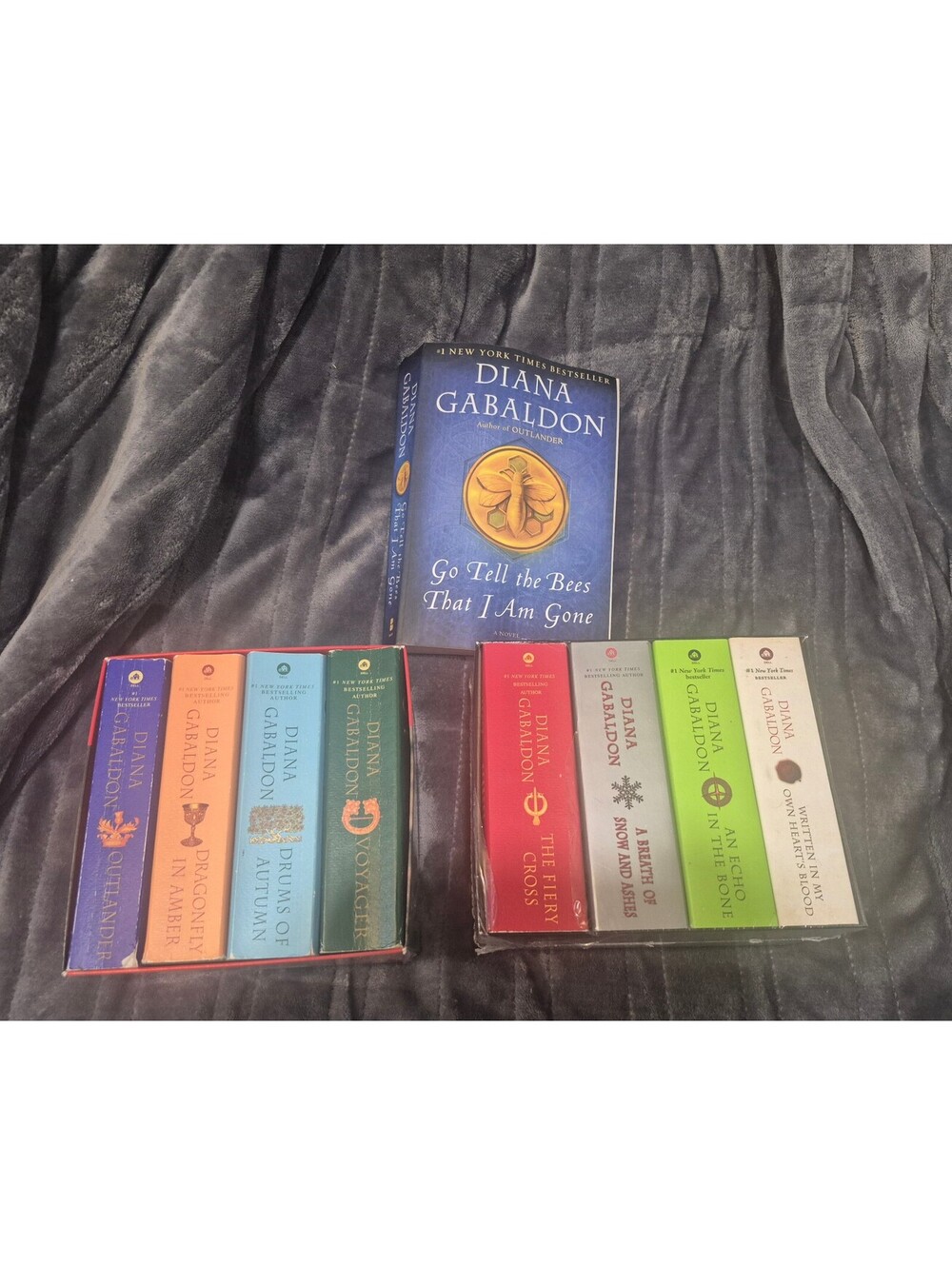 Diana Gabaldon's Outlander series (Books 1 through 9).
